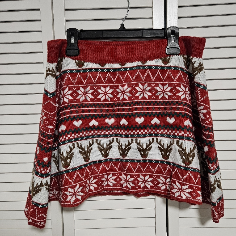 Holiday Sweater Skirt